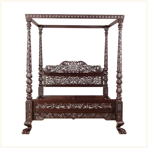 Nizam Royal Carved Bed